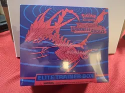 New! | Pokemon TCG Sword & Shield Darkness Ablaze Elite Trainer Box-Factory Seal 820650106927 - Image 1