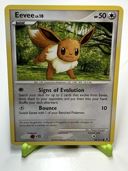 Pokemon Eevee 59/111 Rising Rivals Regular Common NM Condition - Image 1