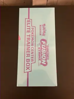 Pokemon Sword & Shield Fusion Strike Pokemon Center Elite Trainer Box Sealed - Image 5
