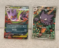 Pokemon Black Star Promo Haunter IR And Mega Gengar EX ENGLISH - Image 1