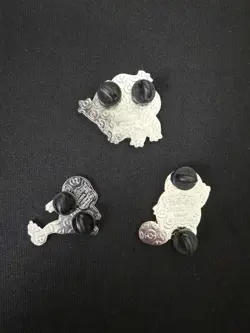 POKEMON GO TCG Official Bulbasaur Charmander Squirtle 3 Starters 1.5" Pin Set NM - Image 2