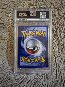 PSA 8 - 2007 POKEMON POP SERIES 5 INVERTED BACK #12 PIKACHU-HOLO w/ swirl - Image 3