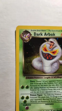 2000 Dark Arbok 2/82 - Team Rocket Holo Rare - Pokemon TCG - MP - Image 5