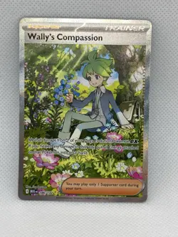 Wally's Compassion Pokemon 186/132 Mega Evolution - Image 1