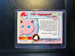 Jigglypuff - Topps - Chrome/Holo - Pokemon TV Animation Edition #39 2000 - Image 2