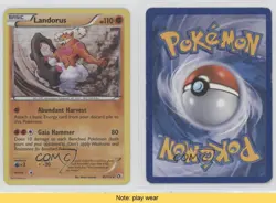 Landorus Holo Pokemon Black & White Legendary Treasures #85 READ fm0 - Image 3