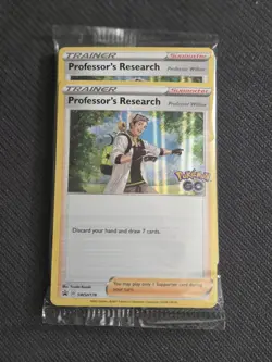 Pokemon Go Professor's Research Promo Cello Pack Sealed - Image 3