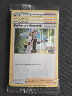 Pokemon Go Professor's Research Promo Cello Pack Sealed - Image 4