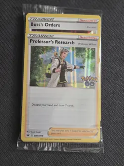 Pokemon Go Professor's Research Promo Cello Pack Sealed - Image 5