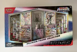 Pokemon TCG Prismatic Evolutions Premium Figure Collection - SEALED - Damaged - Image 1