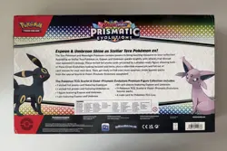 Pokemon TCG Prismatic Evolutions Premium Figure Collection - SEALED - Damaged - Image 2