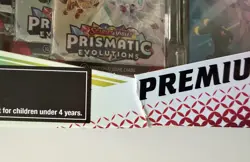 Pokemon TCG Prismatic Evolutions Premium Figure Collection - SEALED - Damaged - Image 3