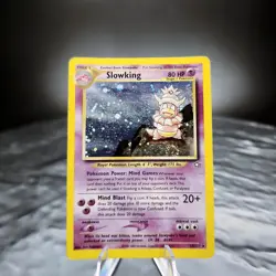 Slowking Holo Rare 14/111 Neo Genesis WOTC Pokemon TCG Heavily Played HP⭐ - Image 1
