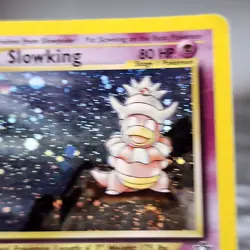 Slowking Holo Rare 14/111 Neo Genesis WOTC Pokemon TCG Heavily Played HP⭐ - Image 3