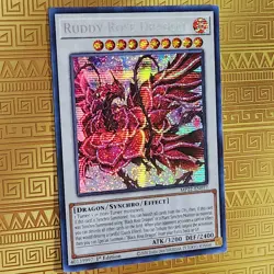 Ruddy Rose Dragon - MP22-EN077 Prismatic Secret Rare 1st Ed NM Yu-Gi-Oh TCG - Image 1