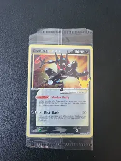 Greninja Star SEALED Black Star Promo Pokemon Card, SWSH Promo, SWSH144 - Image 1