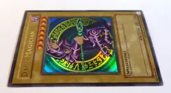 Vintage 1996 YuGiOh Dark Magician Starter Deck SDY-006 Holographic Holo Card - Image 4
