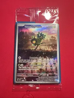 Teal Mask Ogerpon 123 Sv: Scarlet & Violet Promo Cards Holo - Image 1