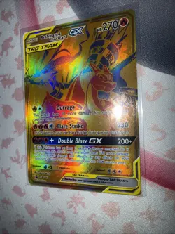 Pokemon TCG Reshiram Charizard GX Sun & Moon SM247 Holo Promo Card - Image 4