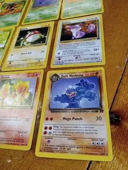 Pokemon TEAM ROCKET 1st Edition - Lot of 25 Basic Base Cards - N/M - Image 4