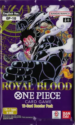 [ENG] 1 One Piece Card Game Royal Blood OP-10 Booster Pack (12 Cards) - Image 1
