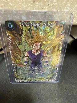 Dragon Ball Super Son Gohan Bursting Rage BT22-138 SCR Critical Blow Card - Image 1