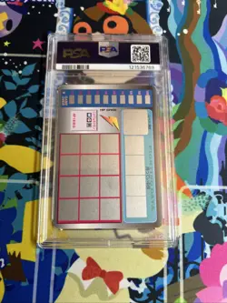 Pokemon 1997 Tomy Scratch Card Flareon PSA 5 - Image 2
