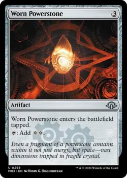 ~ Worn Powerstone ~ NM Foil ~ Modern Horizons 3 ~ MTG ~ - Image 1