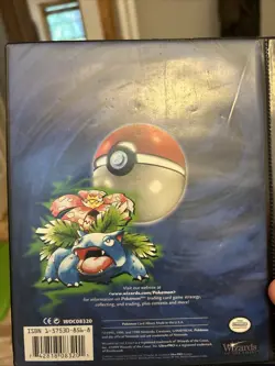 1999 BLUE POKEMON TCG COLLECTOR's CARD ALBUM Binder GREAT CONDITION authentic - Image 5