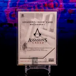 Edward Kenway Assassins Creed 15th Anniversary Holo Foil Card Ubisoft XY-PT-Y23 - Image 2
