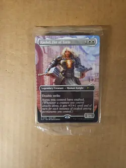Rashel, Fist of Torm - Borderless - SLX Card - D & D Themed - Image 3