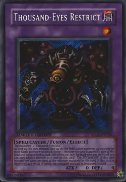 Thousand-Eyes Restrict MC1-EN004 SR Master Collection Volume 1 YuGiOh Card VLP - Image 1