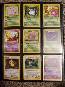 Huge Binder Collection Lot 360 Cards Pokemon Cards Vintage Holos WOTC Full Arts - Image 5