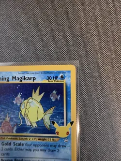 Pokemon TCG Shining Magikarp Holo Card Ultra Rare Celebrations Series 66/64 - Image 3