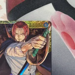 Shanks OP01-120 Secret SEC ROMANCE DAWN ONE PIECE Card Game Japanese TCG - Image 2