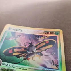 Beautifly 2/109 Pokemon EX Ruby & Sapphire Reverse Holo Rare Card - LP - Image 2