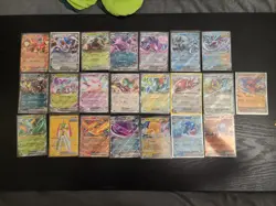 Lot of 22 Pokemon Ex Cards Various Sets Holos - Image 1