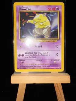 DROWZEE - 49/102 Base Set WotC 1999 LP - Regular Common - Pokemon TCG Card - Image 4