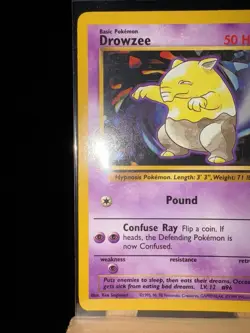 DROWZEE - 49/102 Base Set WotC 1999 LP - Regular Common - Pokemon TCG Card - Image 5