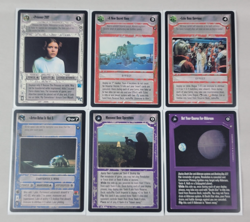 Star Wars CCG - Third Anthology - Complete Set - 6 Cards - NM - Image 1
