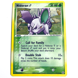Vintage Pokemon Card - Nidoran EX FireRed & LeafGreen 71/112 Reverse Holo LP - Image 1