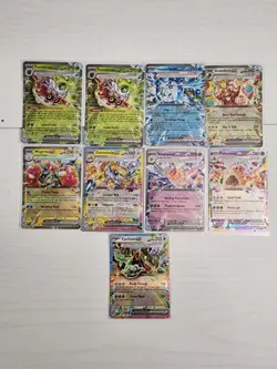 Lot Of 9 Pokemon Ex Cards Various Sets - Image 1
