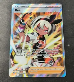 Pokemon Astral Radiance Bea Full Art Holo Trainer Card TG25/TG30 NM - Image 1