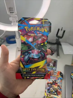 Pokemon Mega Evolution Booster Pack - 10 Cards Pack SEALED Cover art is Correct - Image 3
