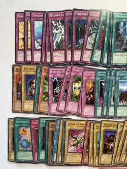 HUGE Vintage Yu-Gi-Oh! TCG Starter Deck Card Lot 100+ Cards - Image 2