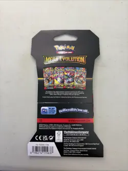 Pokemon Mega Evolution Booster Pack - 10 Cards Pack SEALED Cover art is Correct - Image 2