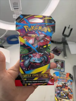 Pokemon Mega Evolution Booster Pack - 10 Cards Pack SEALED Cover art is Correct - Image 3