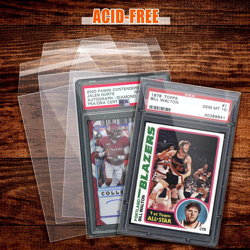 Sleeves for PSA Graded Slabs Ultra Protection The Card Clear - Image 5