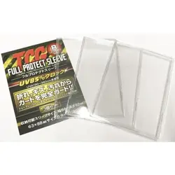 TCG full protect Sleeve 3 set / trading cards card storage sleeves 透明 - Image 1