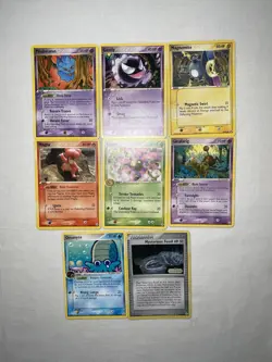 Pokemon EX Legend Maker Lot Of 8 Cards Common Holo - Image 1